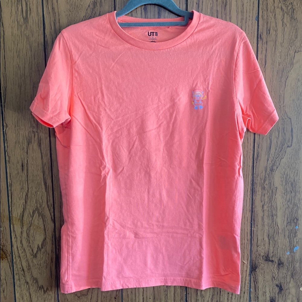 Uniqlo x Minions Unisex Kids Coral Tee - Short Sleeve